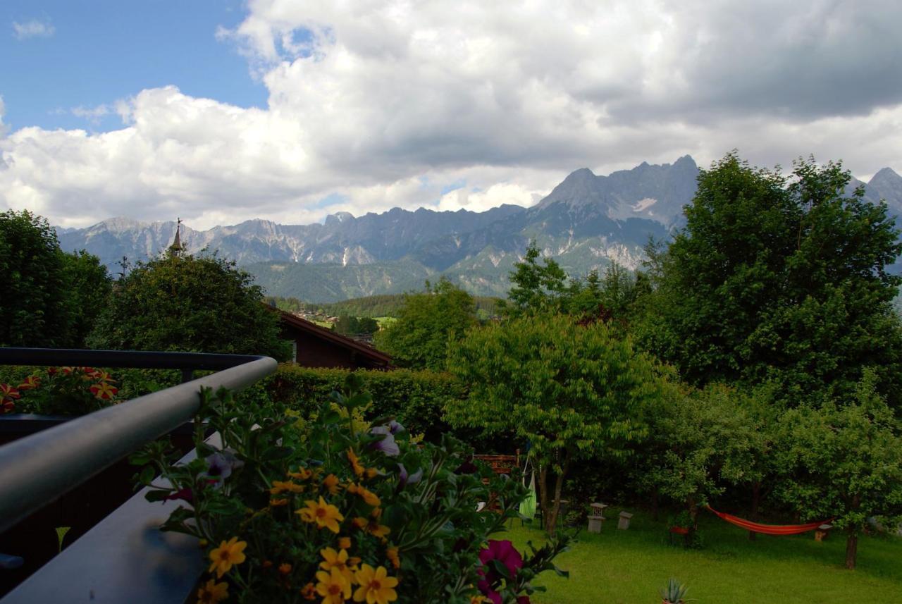 Ferienwohnung Bergblick Saalfelden Exterior foto