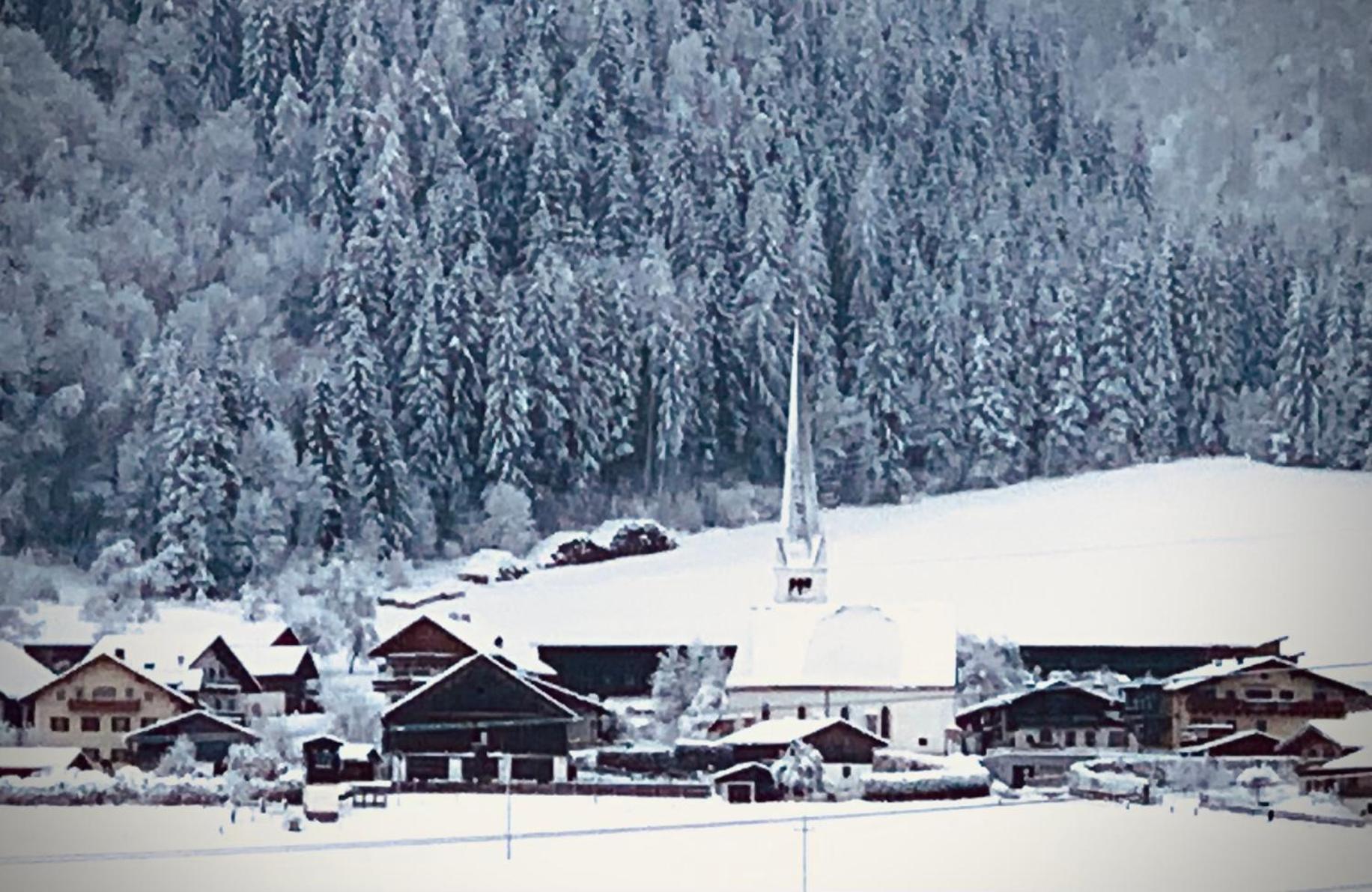 Ferienwohnung Bergblick Saalfelden Exterior foto