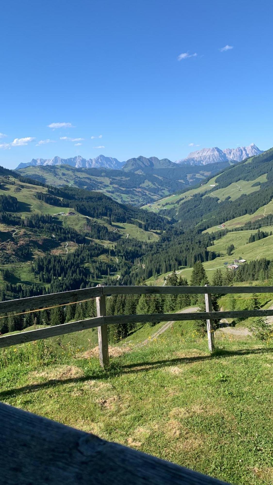 Ferienwohnung Bergblick Saalfelden Exterior foto
